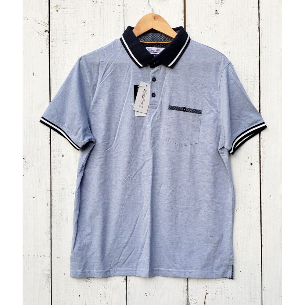 Ping Pong Pro Men’s Size M Polo Shirt NEW Gray Short Sleeve